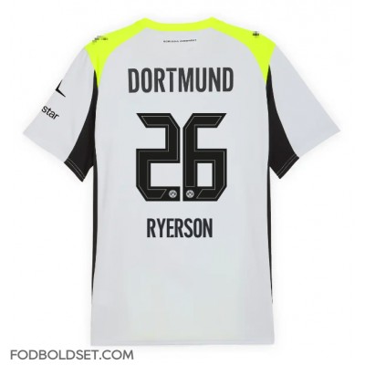 Borussia Dortmund Julian Ryerson #26 Udebanetrøje 2025-26 Kortærmet Borussia Dortmund Julian Ryerson #26 Udebanetrøje 2025-26 Kortærmet